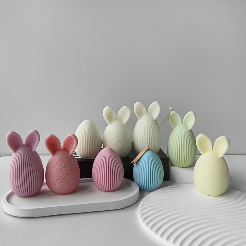 Unique Easter Decorations and Treats Mold Creative Easter Eggs Ornaments Mold Resin Mould for Home Decors Project