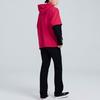 Vans Spliced Red And Black Faux Two-Piece Letter Print Sweatshirt Unisex Tops VN0A3QTQ0PZ