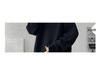 Men's Plus Size Half-Zip Stand Collar Sweater - Solid Color, Versatile, Trendy, Loose Fit for High School Students (Autumn/Winter)