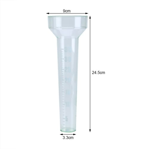 Rain Gauge, Simple Rain Gauge, Rainfall Measurement, Rain Gauge Tube, Rain Gauge Measurement, Outdoor Rain Gauge, Measurement Test Tube, Easy To Read,
