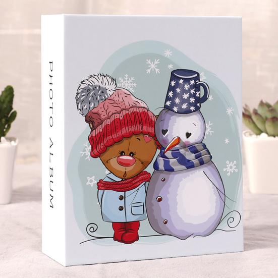 Transparent Page Anti-aging Photo Album Fabric Dust-proof Beautiful Family Photo Book for Photograph
