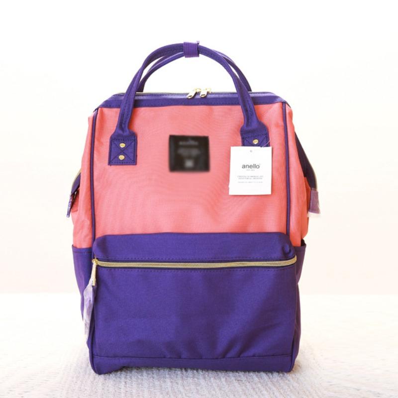 Large Gold Bag Travel Schoolbag Backpack Backpack Female Runaway Print