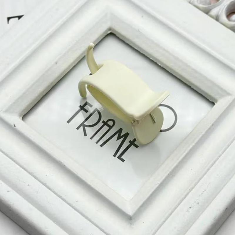 Fashion Simple Ponytail Hair Clip Solid Color Hair Accessories Hairpin Headdress Headwear Barrette Women