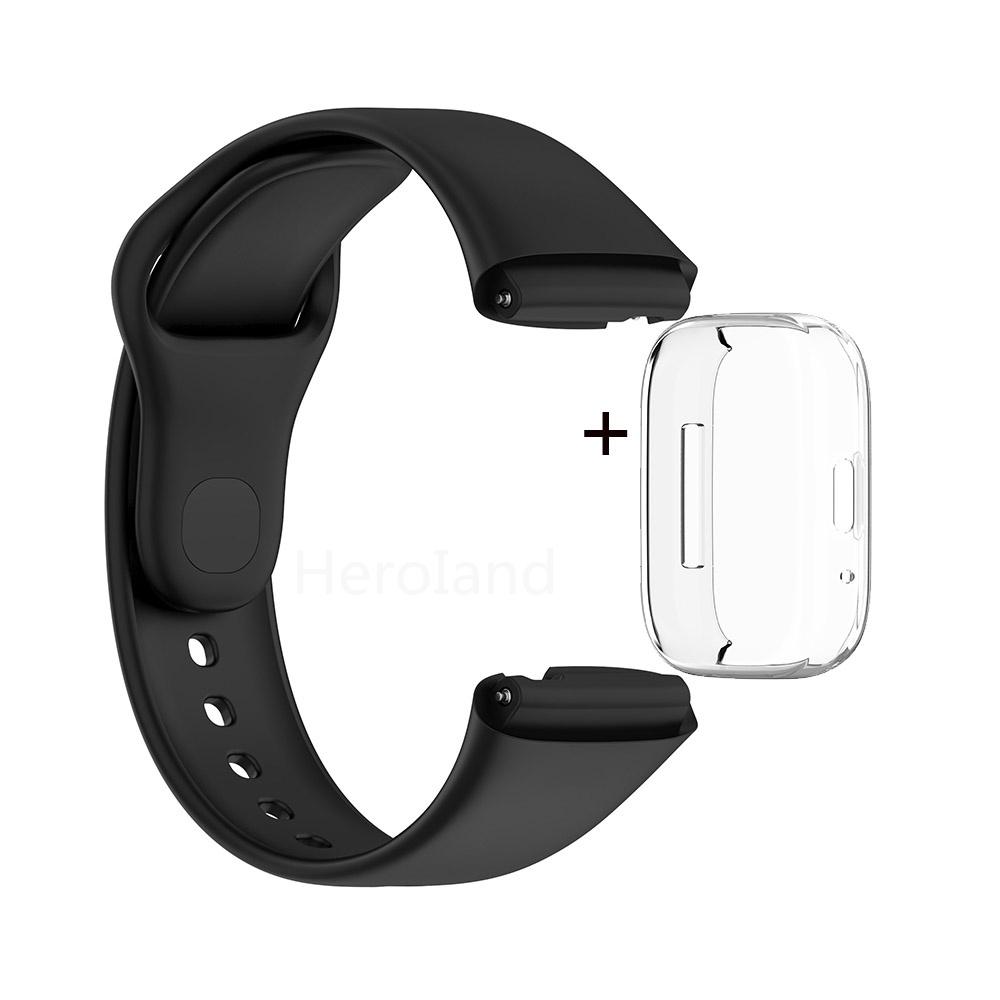 Curea de ceas pentru Redmi Watch 3 Active Smartwatch Curea Brățări din silicon moale Brățară pentru Redmi Watch3 Lite Curea de ceas CU carcasă