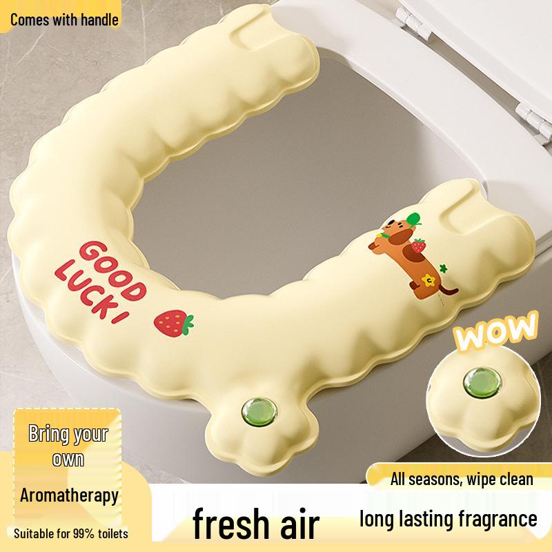 Universal Aromatherapy Toilet Seat Cushion - 2025 Waterproof, Wash-Free, All-Season Comfort.