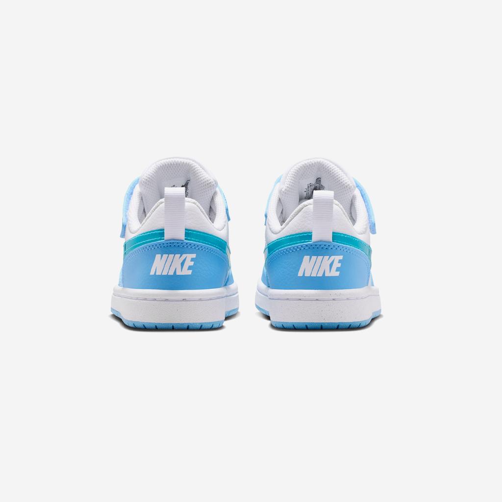 Nike Court Borough Low JES Preschool Velcro [IV5829-100]