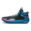 Li Ning League Of Legends X  Anti Five 3 Jinx Shock Absorbing Wear Resistant Lightweight Mid Top Basketball Shoes Men Sneaker Black Blue ABFT025-4