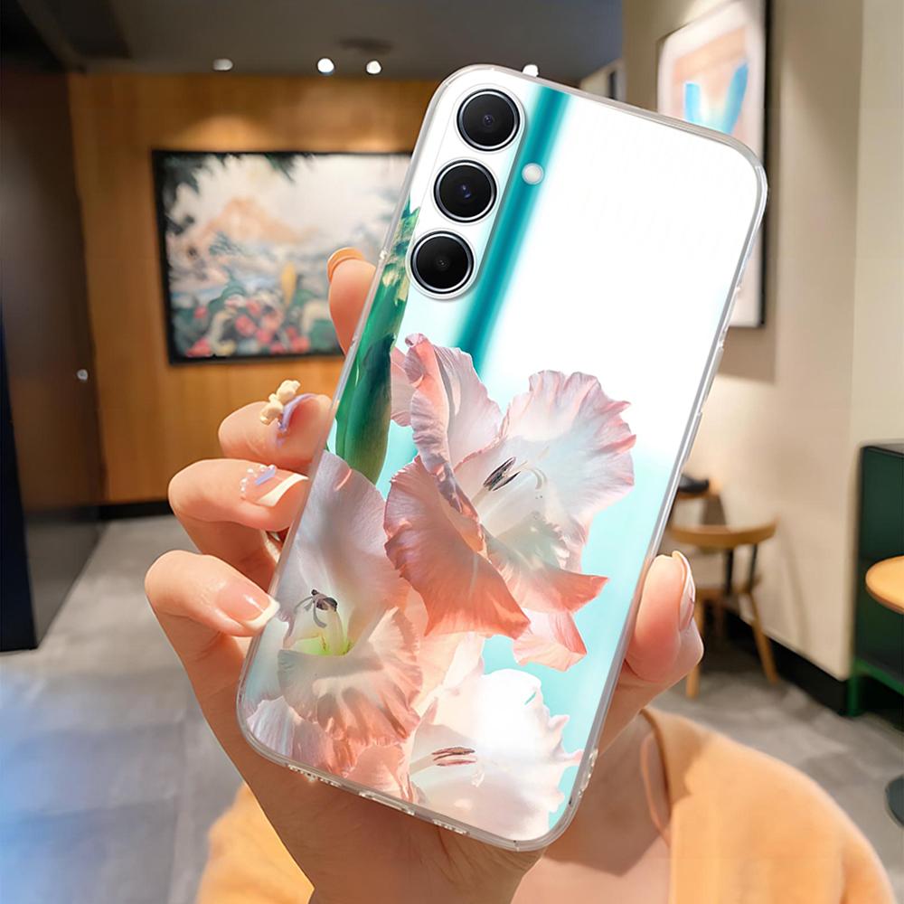 6.7" For Samsung A36 SM-A366E Case Painted Pattern Soft Clear Silicone TPU Cover on For Samsung Galaxy A36 5G A366 Cases Fundas
