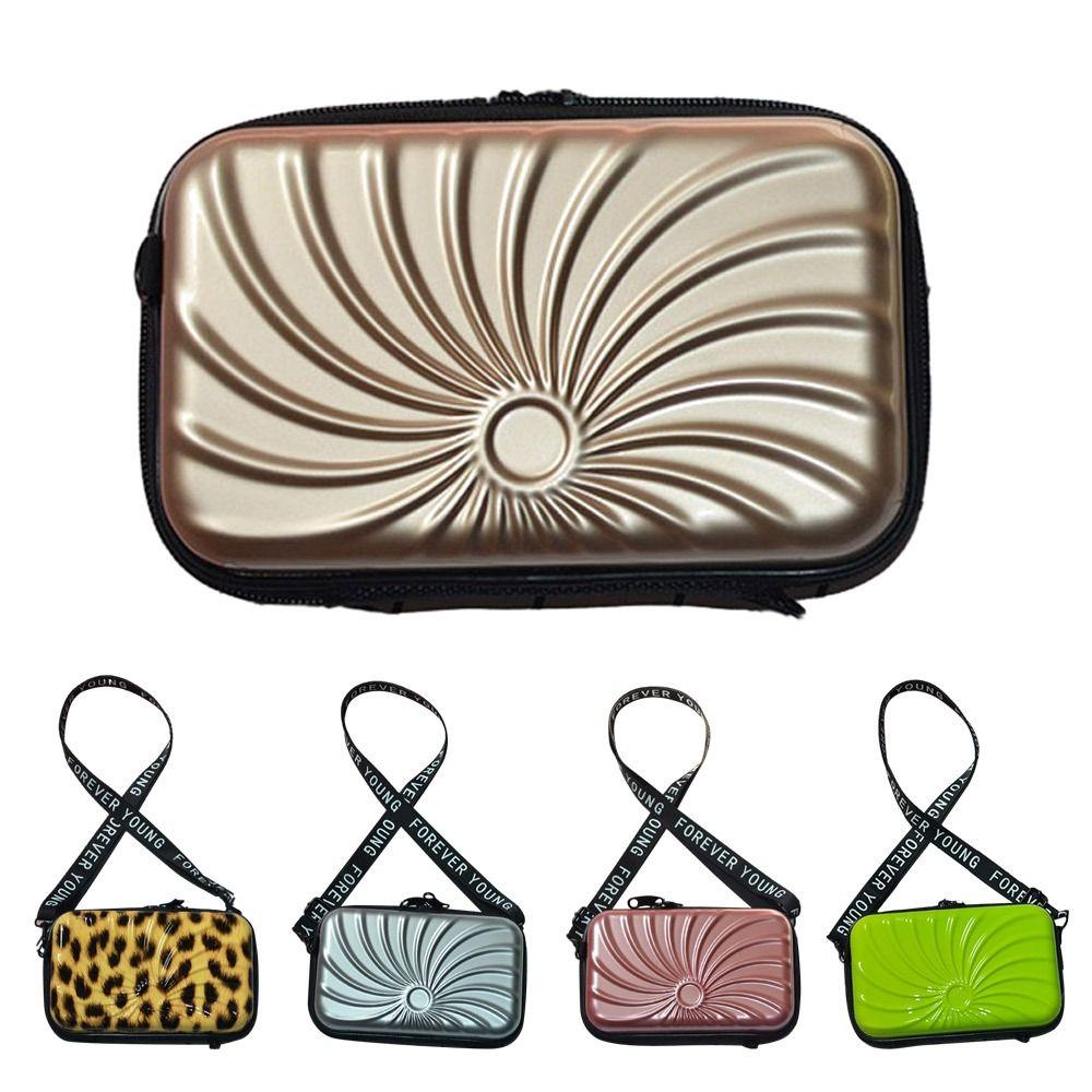

7 Inch Storage Box Crossbody Cosmetic Case High-quality Makeup Bag
