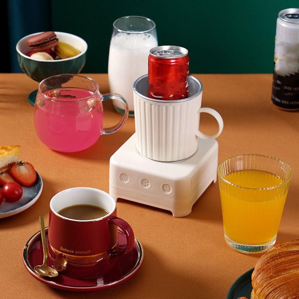 Aluminum Inner Quick-cooling Cup Heating and Cooling Dual-purpose Heated Water Cup  Gift
