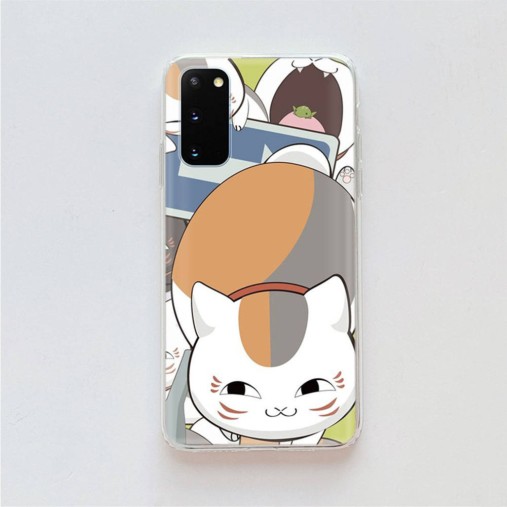 AD78 Natsume Yuujinchou Clear Case for Samsung A04 A14 A23 A34 A54 M23 M33 M52 M53 Realme 10 9 C30S C35 C55 VIVO Y02 Y21 Y33S Y51 X80 V25 Cover