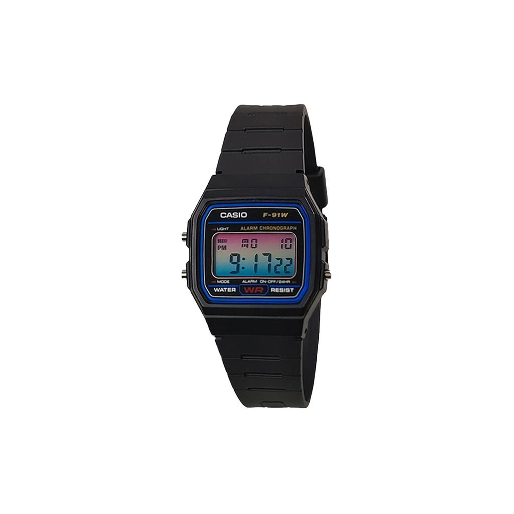 Casio Unisex YOUTH Red Watch F-91W-1(Watch3--)