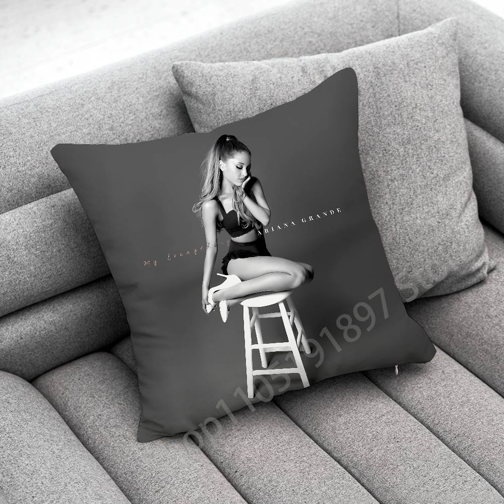 A-Ariana G-Grande Eternal Sunshine Throw Pillow Case For 50cm 40cm 55cm 45cm 30cm Square Bedroom Pillowcase Cover