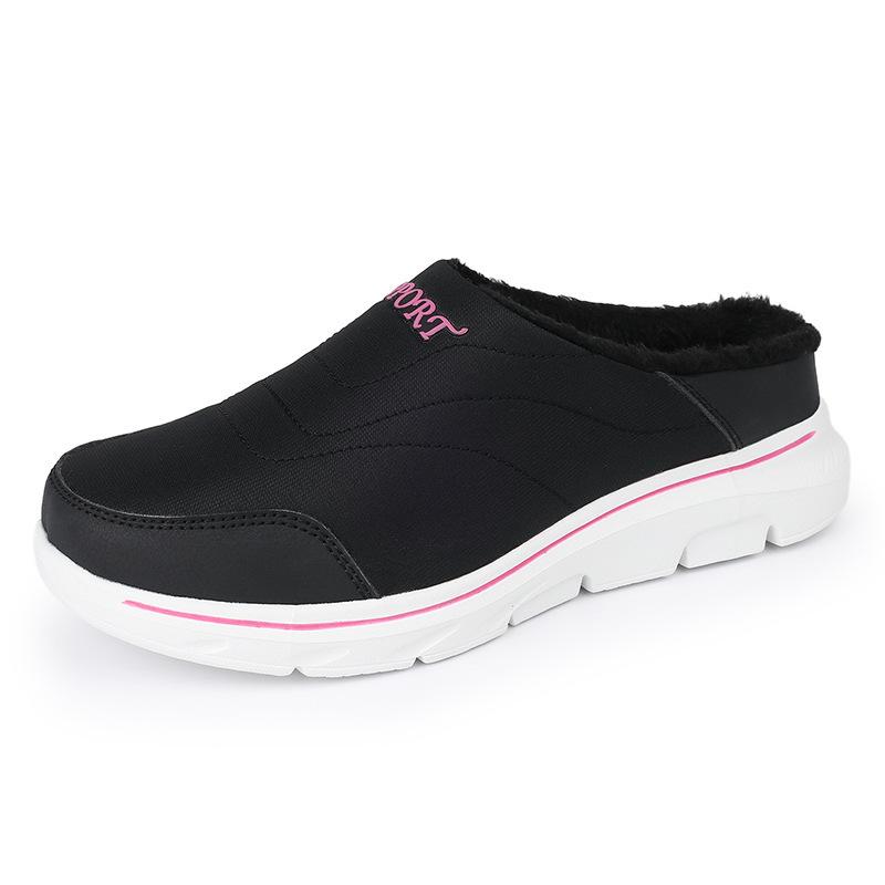 Fashion Men Slippers Winter Warm Plush Home Indoor Couple Slippers WaterProof Comfort Shoes Men Footwear Large zapatillas de mujer