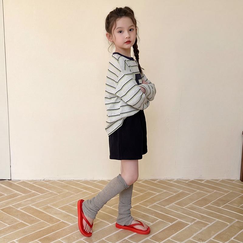 Kids' Cotton Soft Korean-Style Casual Shorts - Simple, Stylish Fashion Pants