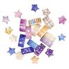 12 Rollen/Set Lila Stern Goldfolie Washi Tape Set Konstellationsserie Laser Masking Tapes für Scrapbooking DIY Schreibwarenset