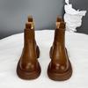 Women's shoes 2026 new short boots Women's new autumn and winter British style Chelsea chimney boots