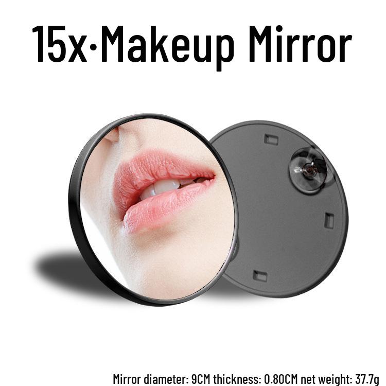 Portable 5x/10x HD Beauty Makeup Mirror with Suction Cup