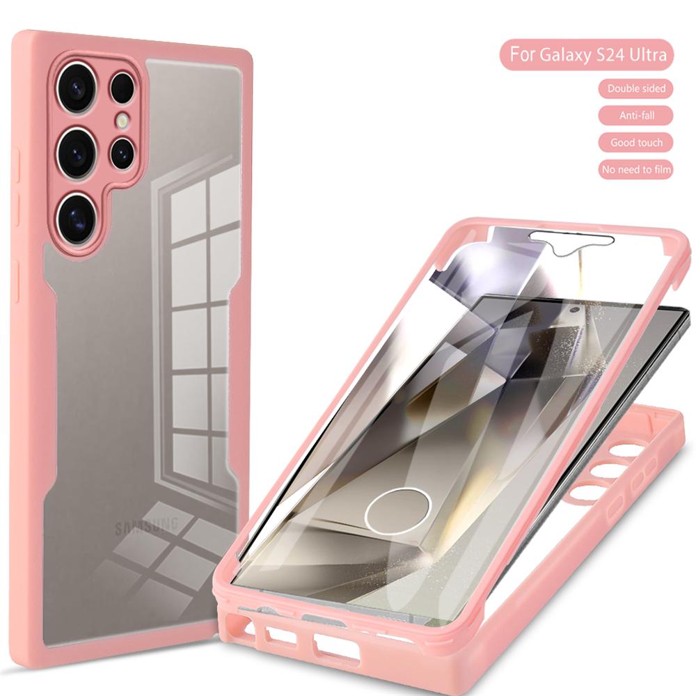 360° Full Cover Shockproof Case For Samsung Galaxy S24 S23 S22 S21 Plus Ultra Shockproof Cover For Samsung Galaxy S23 S21 S24 FE