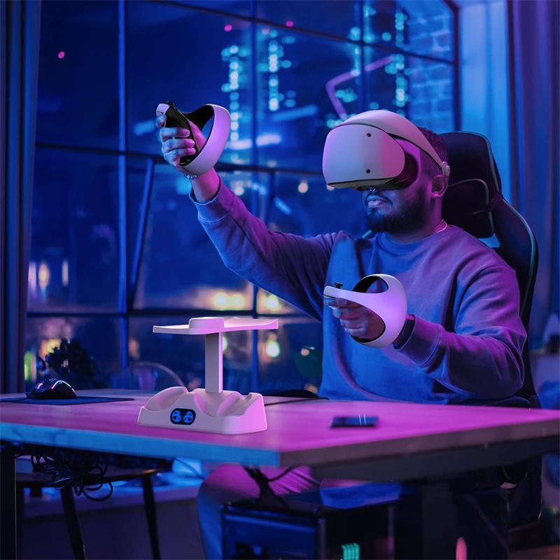 Vr Glasses Holder Charging Base Specially Designed Durable Multifunctional Practical Universal Game Accessories