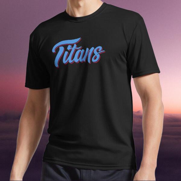 Titans Active Logo T-Shirt XXXL