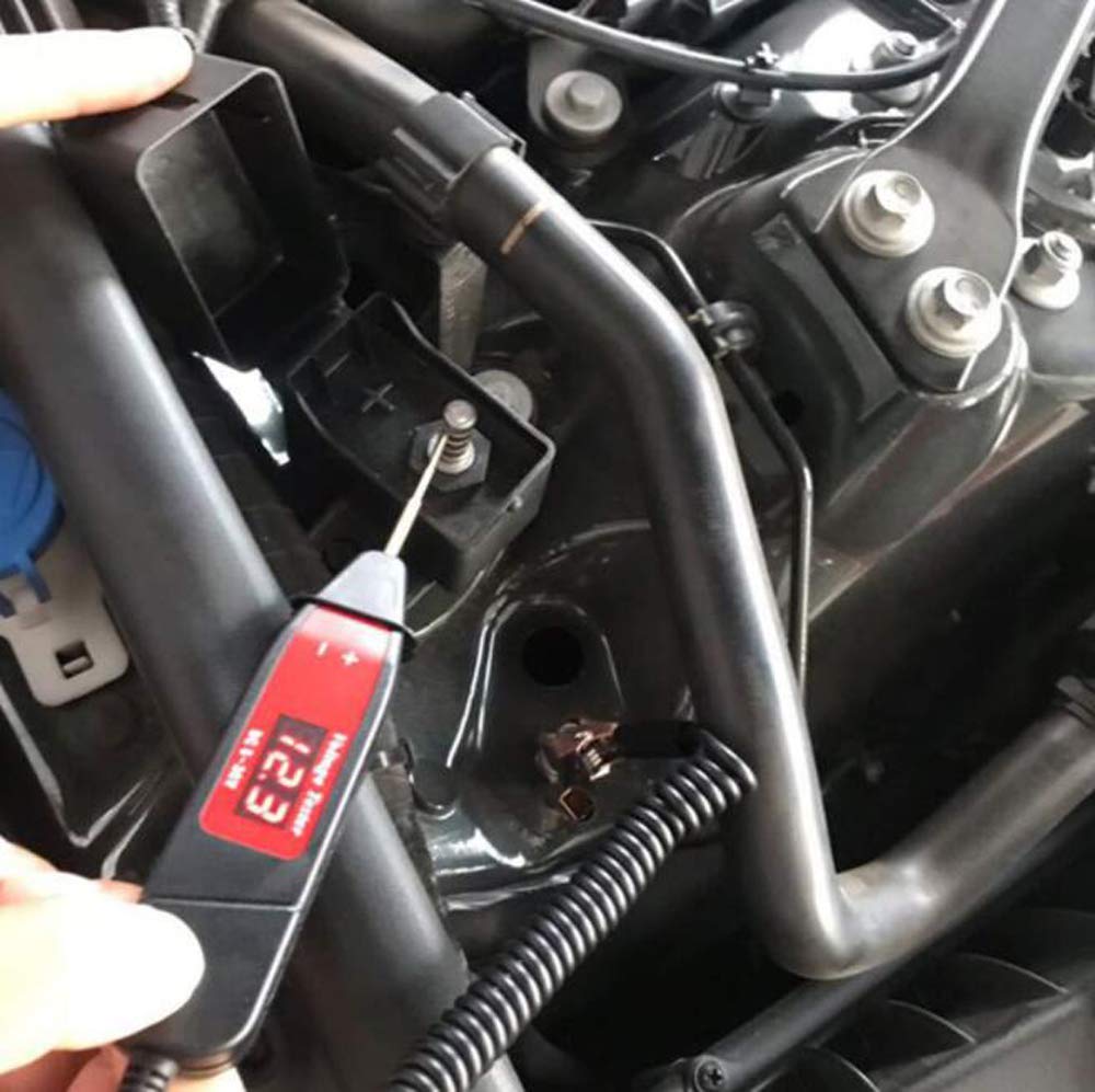 HJ Voltage Tester Digital Voltage Tester Voltage Tester Electrical Diagnostic Tool Automotive Maintenance Tool