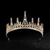 Gold Princess Wedding & Party Crown Headdress Hair Accessory