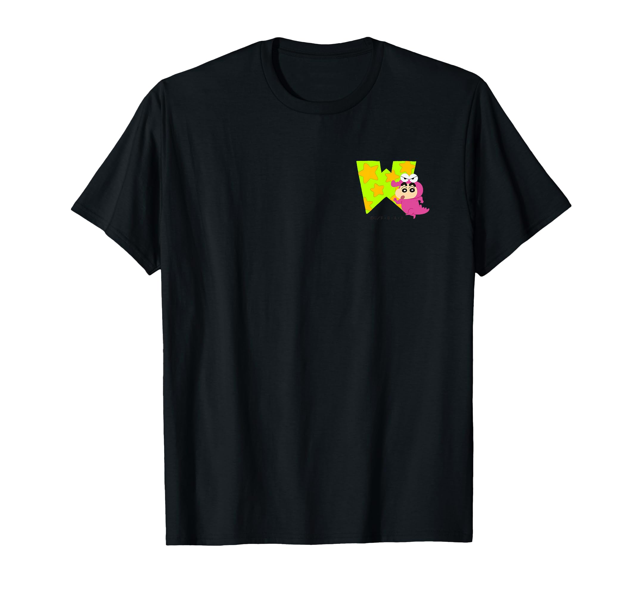 

Crayon STUDY A to Z One Point Shin-chan FUN! FUN! “W” T-shirt чёрный