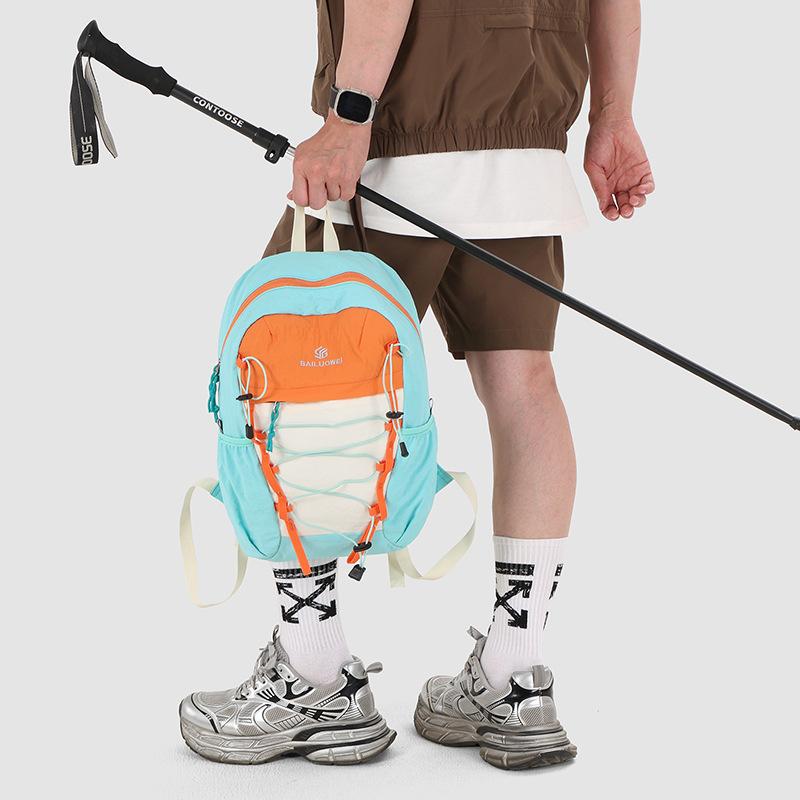 Schoolbag Lightweight Outdoor Mountaineering Bag Men's New Leisure Hiking Backpacking Backpack Lightweight Sports School Bag