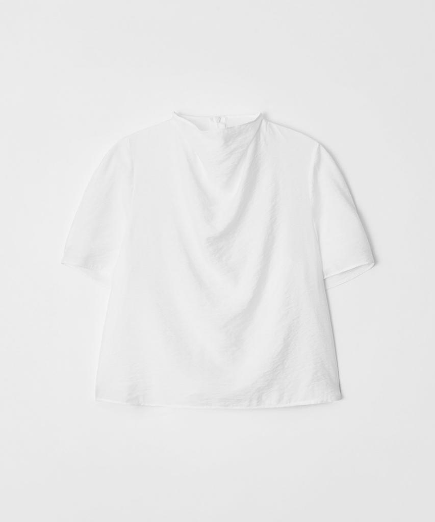 ELLIOTI Roraine Mock Neck Blouse_2Color