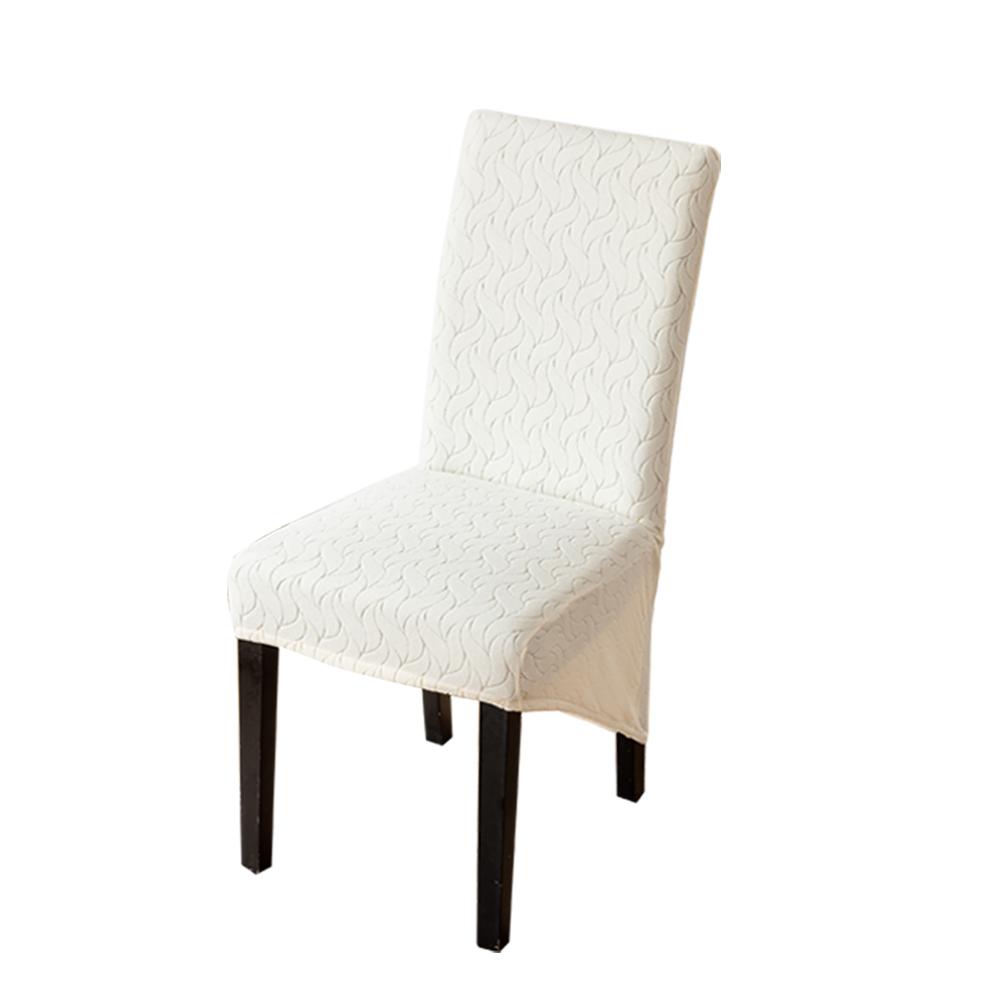 1/2/4/6Pcs Willow Leaf Jacquard Dining Chair Covers Elastic High Back Chair Slipcovers Chairs Protector Covers Wedding Kitchen