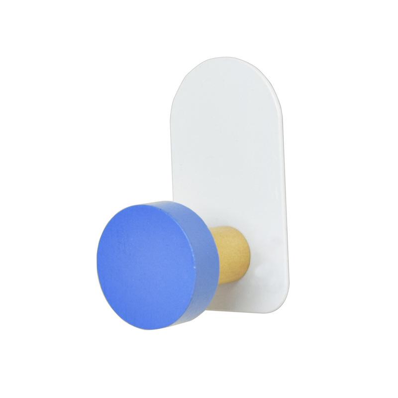 Dreamy Macaron Over-the-Door Adhesive Hooks - Heavy Duty & Decorative for Coats and Hats