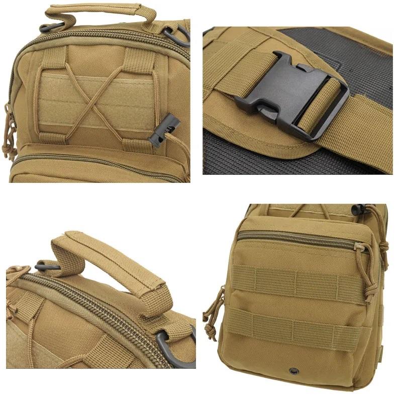 Military Tactical Bag Climbing Shoulder Bags Outdoor Sports Fishing Camping Army Hunting Hiking Travel Trekking New Men Backpack