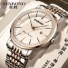 Watch Men's 2025 New Curved Screen Butterfly Buckle Steel Belt Waterproof Luminous Ultra-thin Large Dial Men's Watch