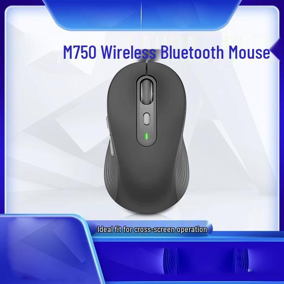 M750 Multi-Mode Silent Bluetooth Wireless Mouse for Laptop/Desktop - Home & Office Use