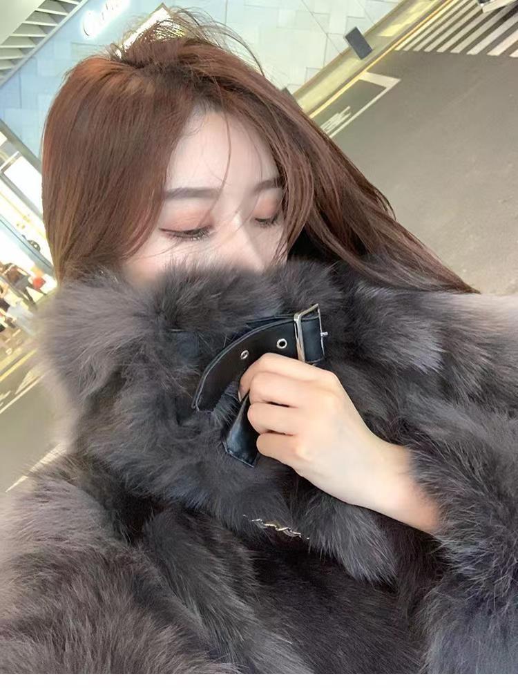 

Осень и зима новая имитация лисьего меха, молодежная шуба из искусственного меха, женская шуба модная и стройнит S