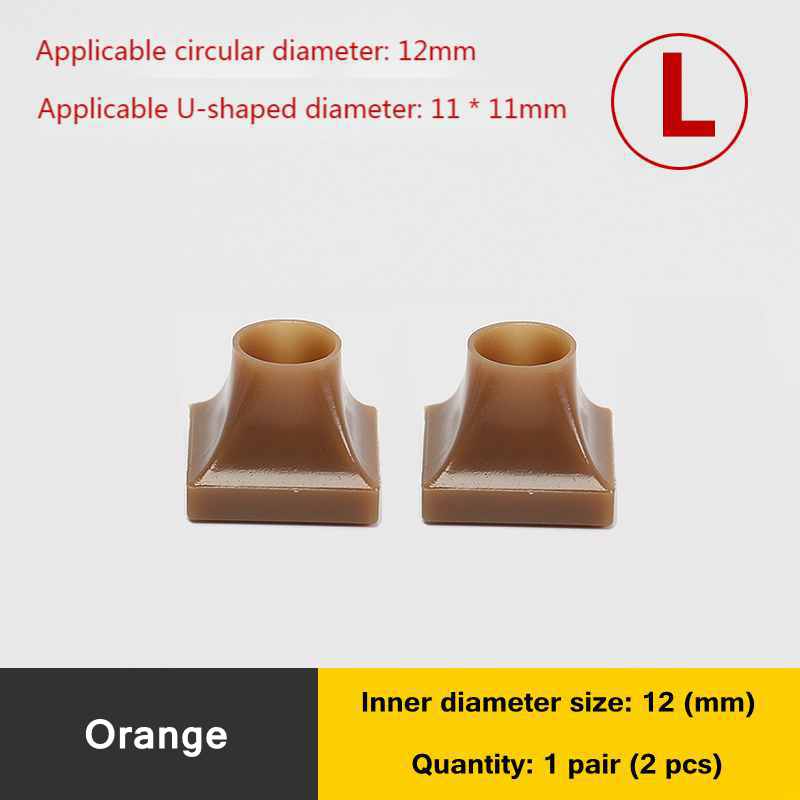 NEW 2Pcs Woman High Heels Shoe Covers Square TPU/PVC Material Soft Damping Heel Protector Silencer Non-slip Heel Protector