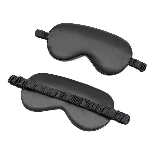 

100% Натуральный шелк 16 момме Маска для сна для сна Гладкая Мягкая На глаза Затеняющая Повязка для сна с эластичным регулируемым ремешком