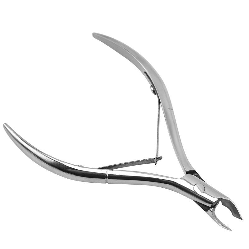 Round Cuticle Nipper Nail Manicure Scissors Cuticle Clippers Trimmer Dead Skin Remover Pedicure Stainless Steel Cutters Plier