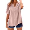 Casual Summer Shirt Loose Top Women's Fashion Versatile Shirt