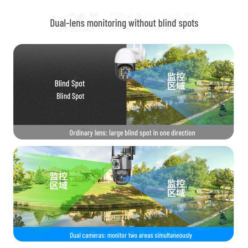 V380 Wireless 4G Outdoor HD Night Vision Surveillance Camera