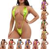 Polyester Bodysuit Sexy Lingerie G-string Thongs Halter Bikini Comfy