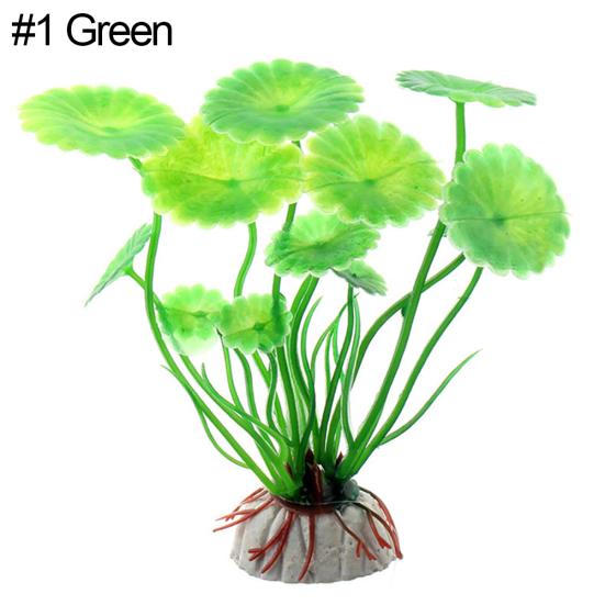 Artificial Grass Plastic Water Plant Decoration Ornament for Aquarium Fish Tank
