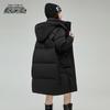 Xuezhongfei Women's Mid-Length Thick Duck Down Jacket X401414016F