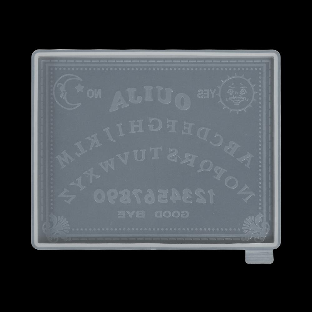 Planchette Divination Board Mold Jewelry Making Mould Ouija Board Resin Molds