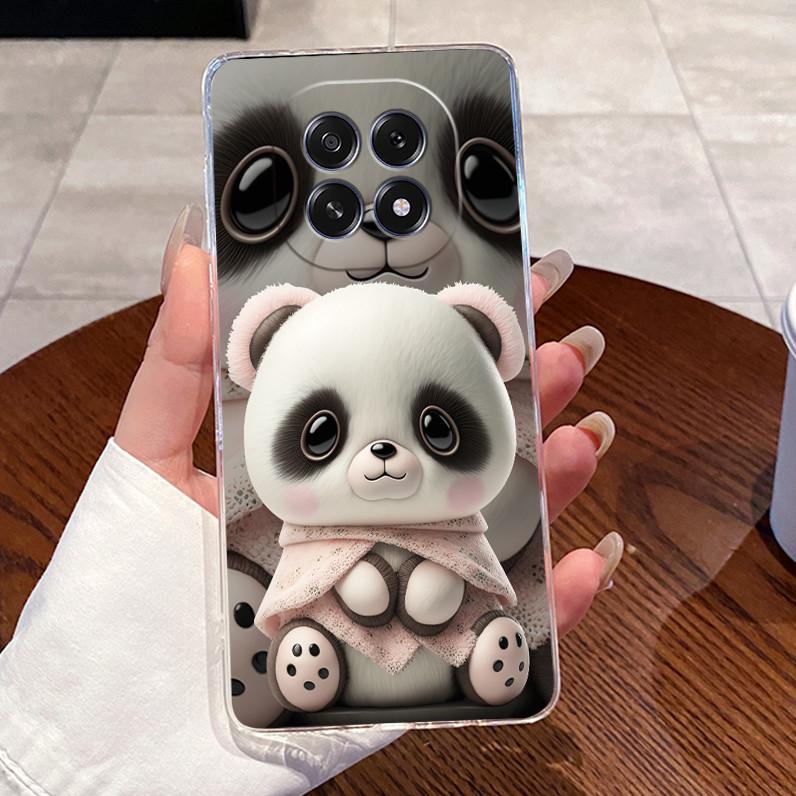 For Oppo F29 5G Cover Oppo F29 Pro 5G Case Clear Luxury Cute Love Heart Rabbit Funny Cartoon Painting TPU Soft Silicone Casing