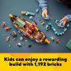 LEGO Creator Viking Ship and Midgard Snake 31132 Building Toy Set for Boys and Girls Kids Ages 3-in-1 9+ (1,192 Pieces)