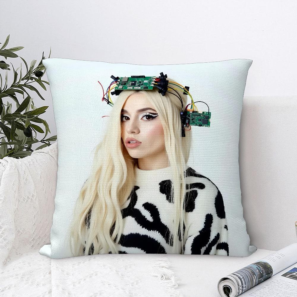 

A-Ava M-Max Pop Singer Pillow Case Sofa Decorative Home Double-sided Print Plush Square Throw Pillow Covers Cushion Decor Cover 16x16Inch