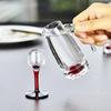 Chinese Baijiu Set Glass Pot 100ml With 12ml Shot Glass Measuring Scale Transparent Wine Dispenser For Home Bar