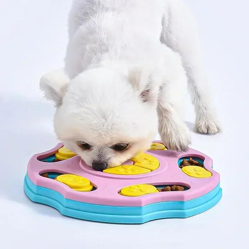 Dog Puzzle Toys Slow Feeder Interactive Increase Puppy IQ Food Dispenser Slowly Eating NonSlip Bowl Pet Cat Dogs Training Game